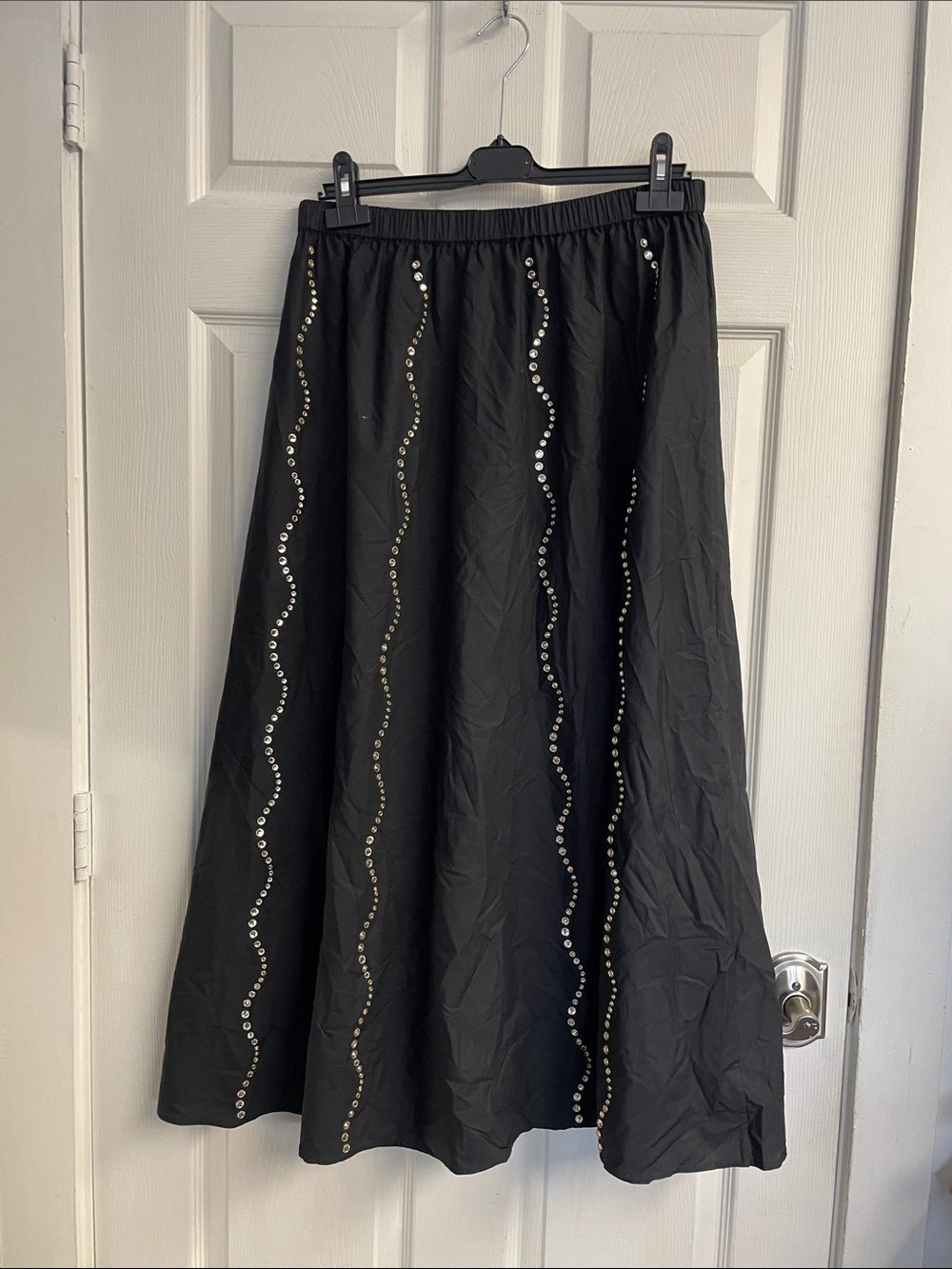 Aviv Rhinestone Maxi Skirt - Picture 5 of 6